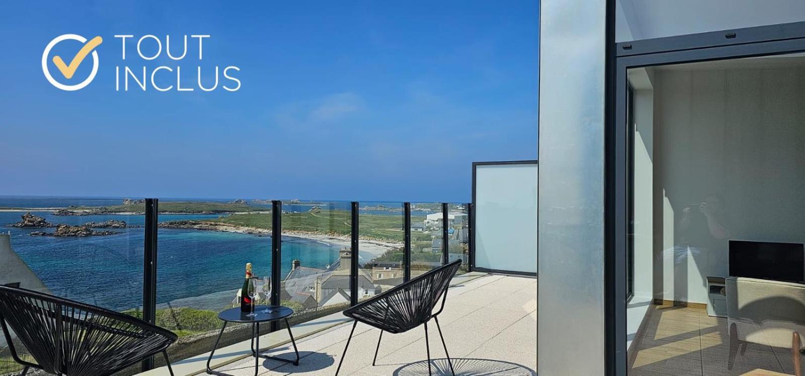 Ocean View - Luxueux T3 Avec Magnifique Vue Mer Порсподе Экстерьер фото